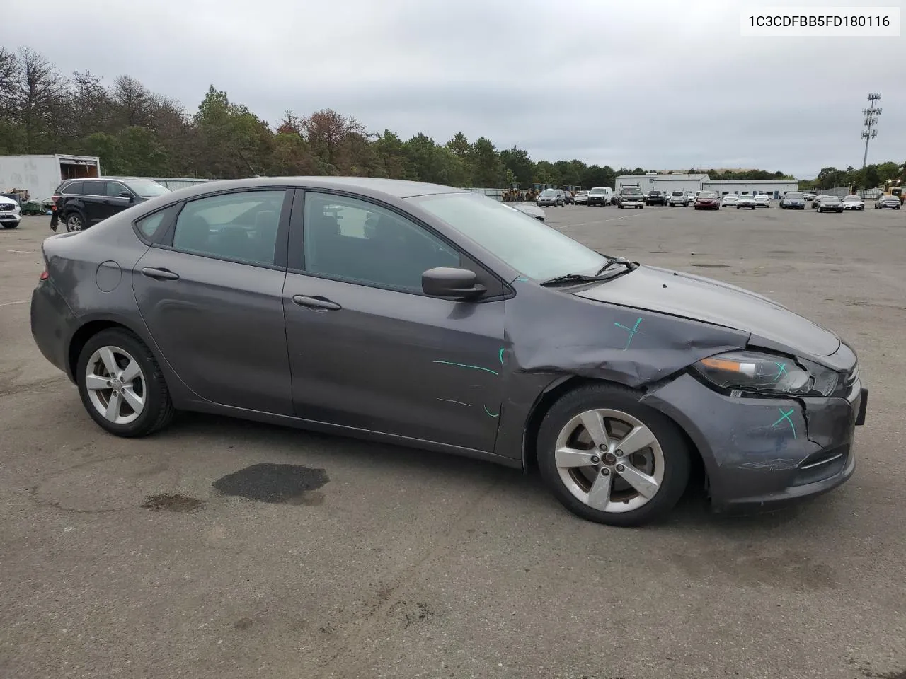 2015 Dodge Dart Sxt VIN: 1C3CDFBB5FD180116 Lot: 71445774