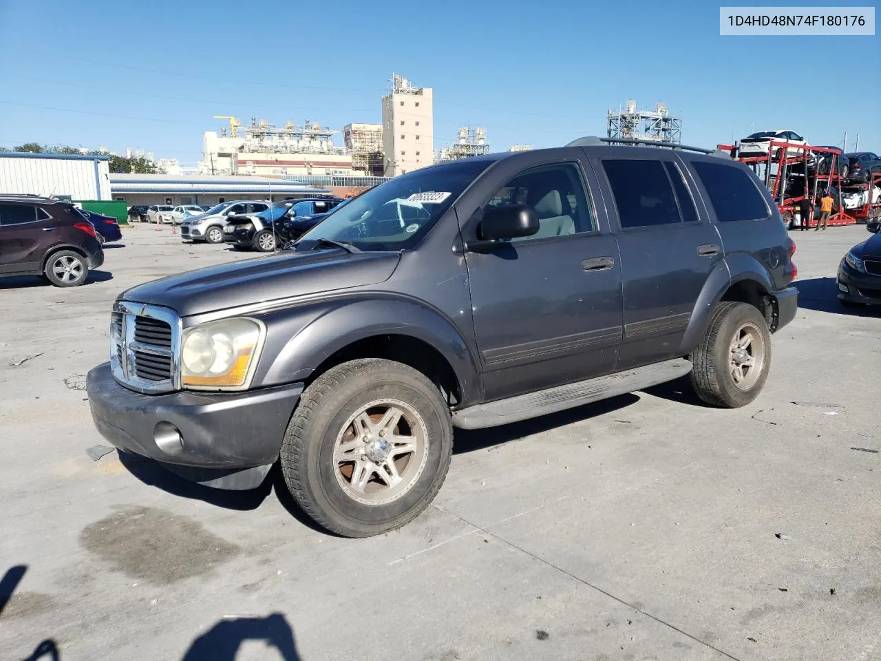 2004 Dodge Durango Slt VIN: 1D4HD48N74F180176 Lot: 62218094