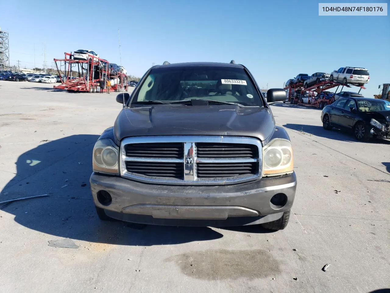 2004 Dodge Durango Slt VIN: 1D4HD48N74F180176 Lot: 62218094