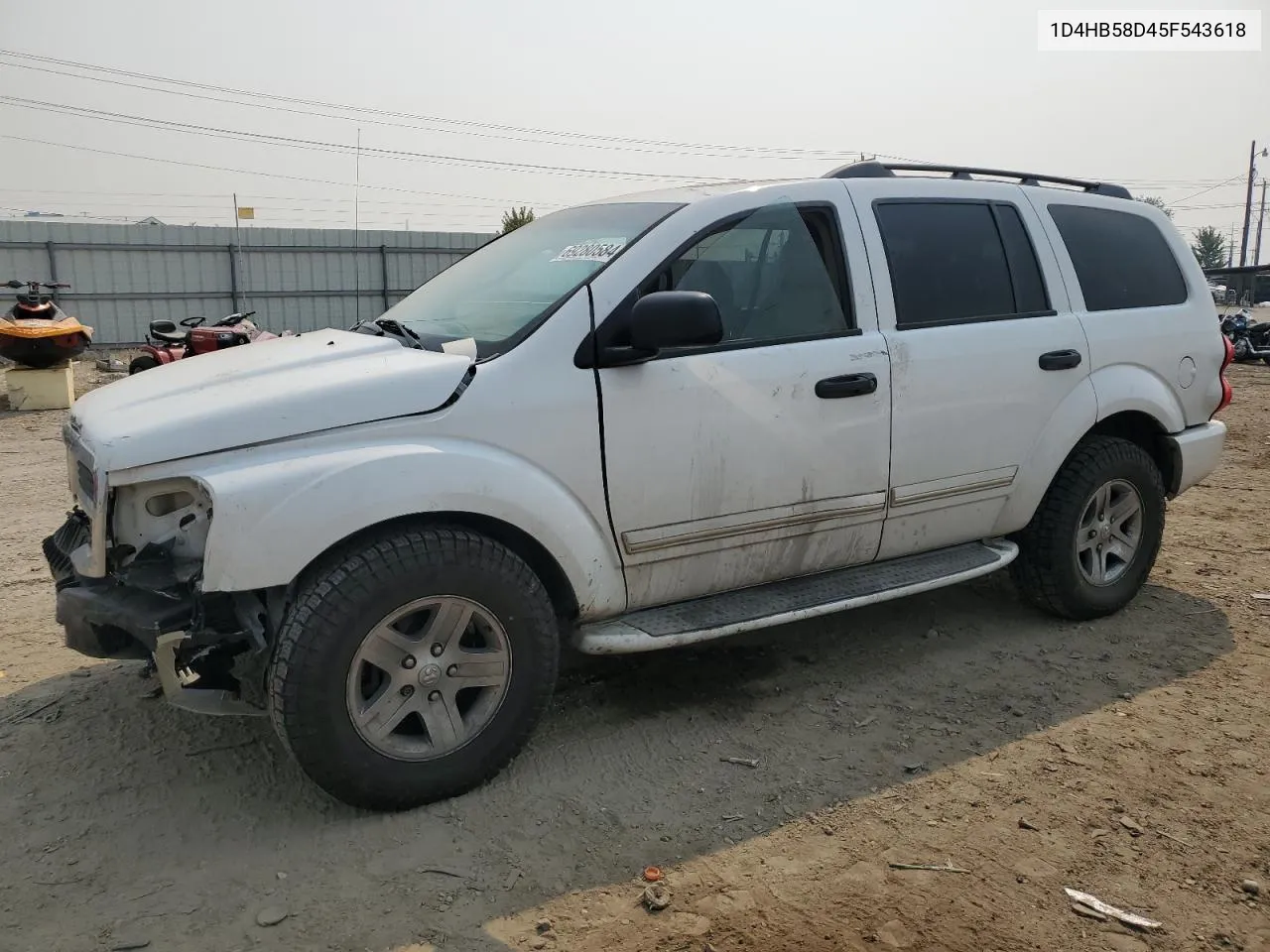 2005 Dodge Durango Limited VIN: 1D4HB58D45F543618 Lot: 69280584