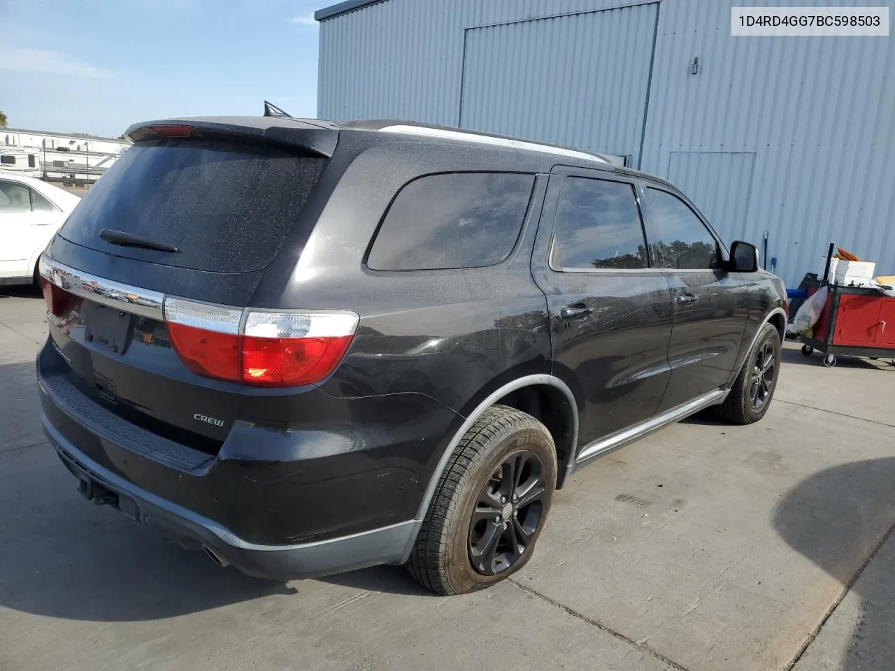 2011 Dodge Durango Crew VIN: 1D4RD4GG7BC598503 Lot: 71894464