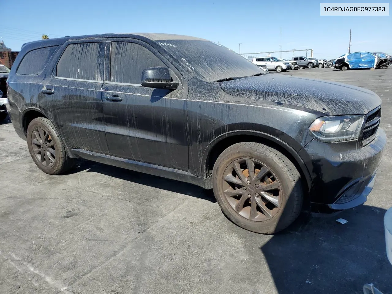 2014 Dodge Durango Sxt VIN: 1C4RDJAG0EC977383 Lot: 68300664