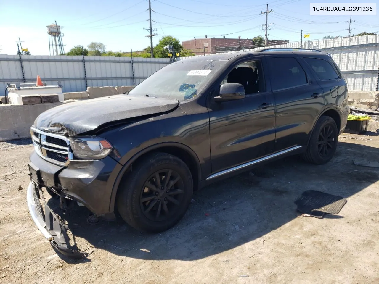 2014 Dodge Durango Sxt VIN: 1C4RDJAG4EC391236 Lot: 69894574