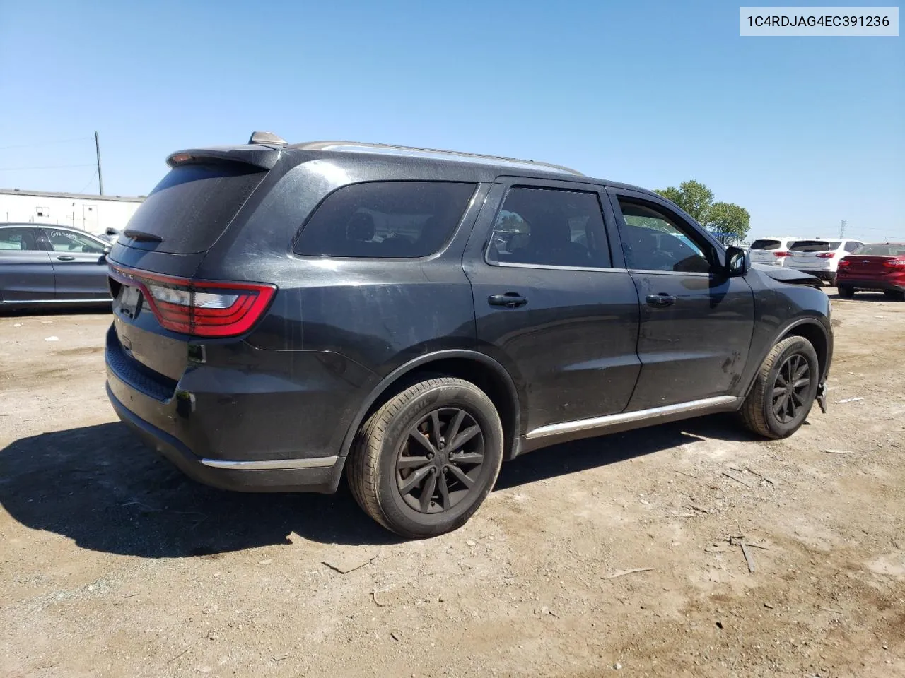 2014 Dodge Durango Sxt VIN: 1C4RDJAG4EC391236 Lot: 69894574