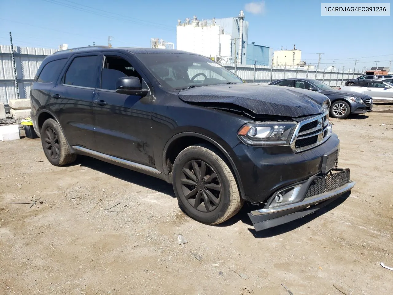 2014 Dodge Durango Sxt VIN: 1C4RDJAG4EC391236 Lot: 69894574