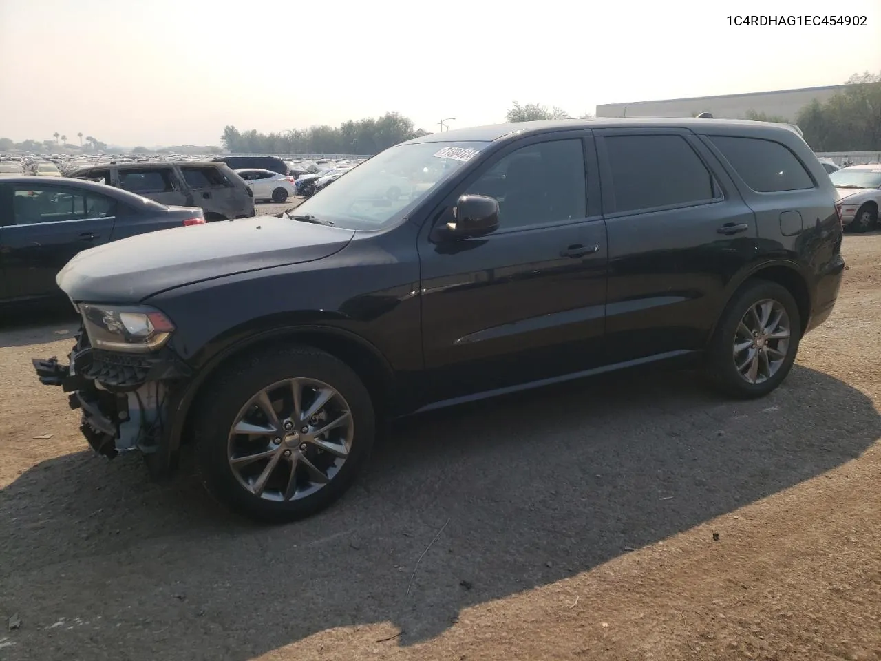 2014 Dodge Durango Sxt VIN: 1C4RDHAG1EC454902 Lot: 71304124