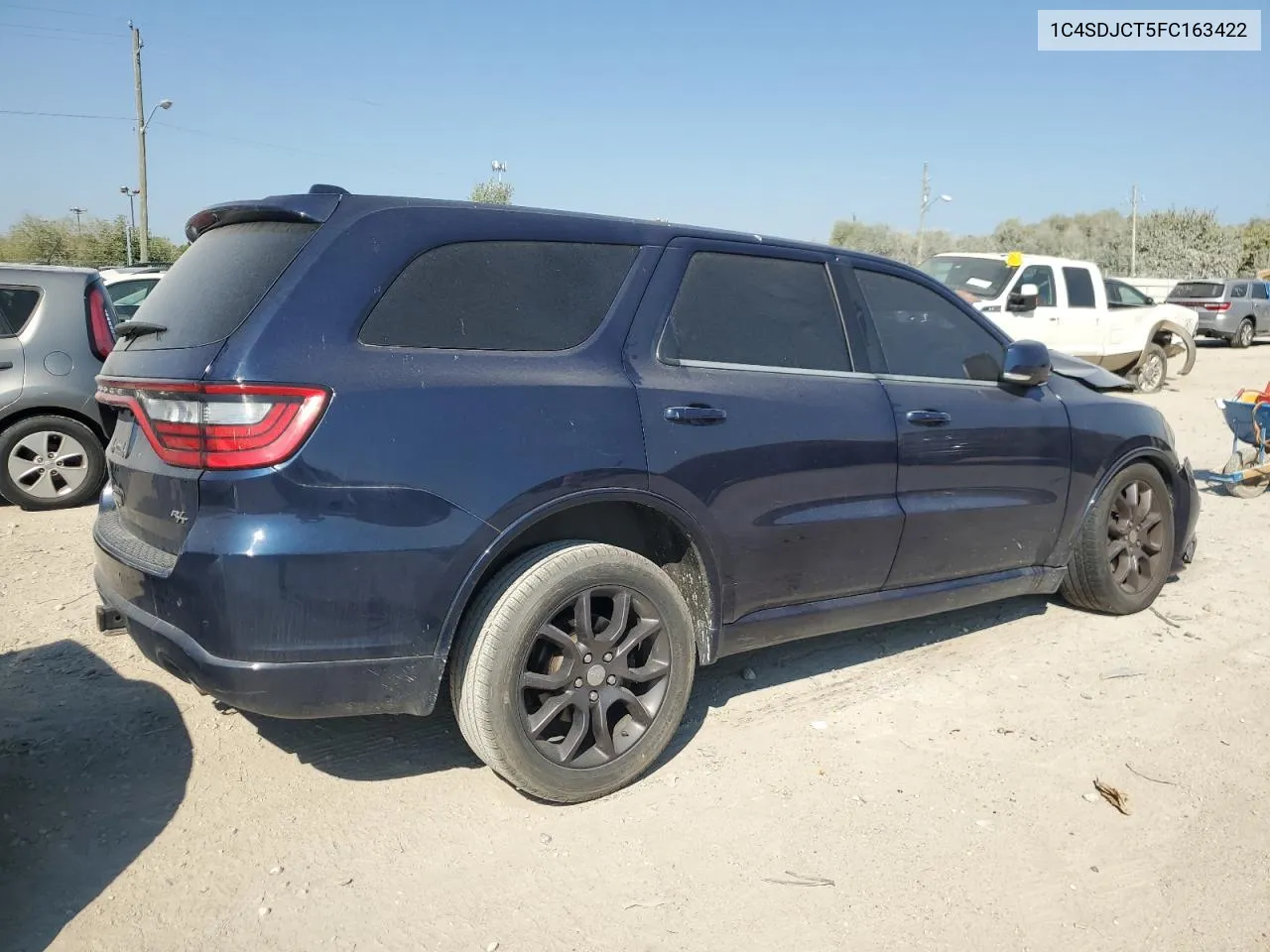 2015 Dodge Durango R/T VIN: 1C4SDJCT5FC163422 Lot: 71283514