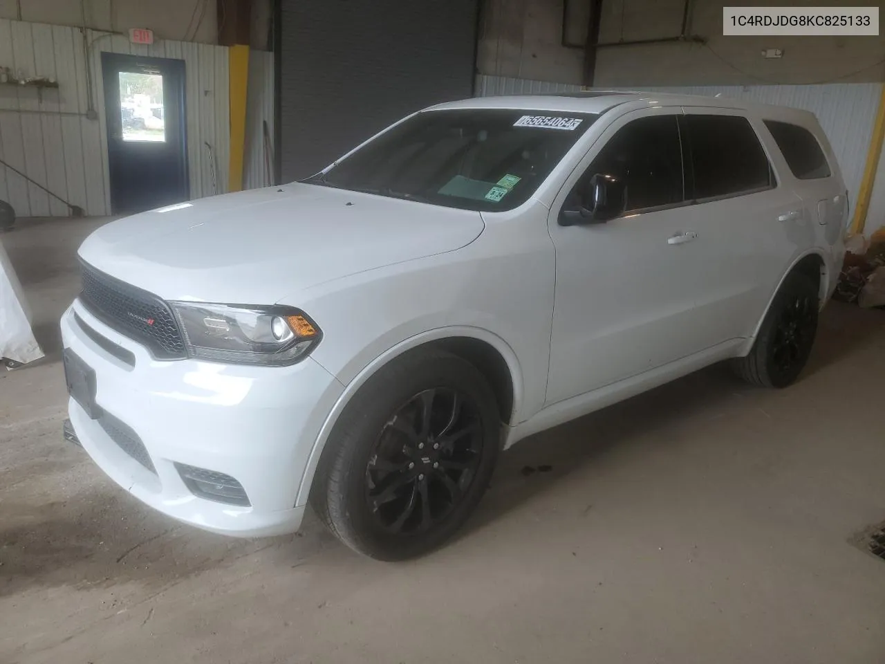 2019 Dodge Durango Gt VIN: 1C4RDJDG8KC825133 Lot: 65654064