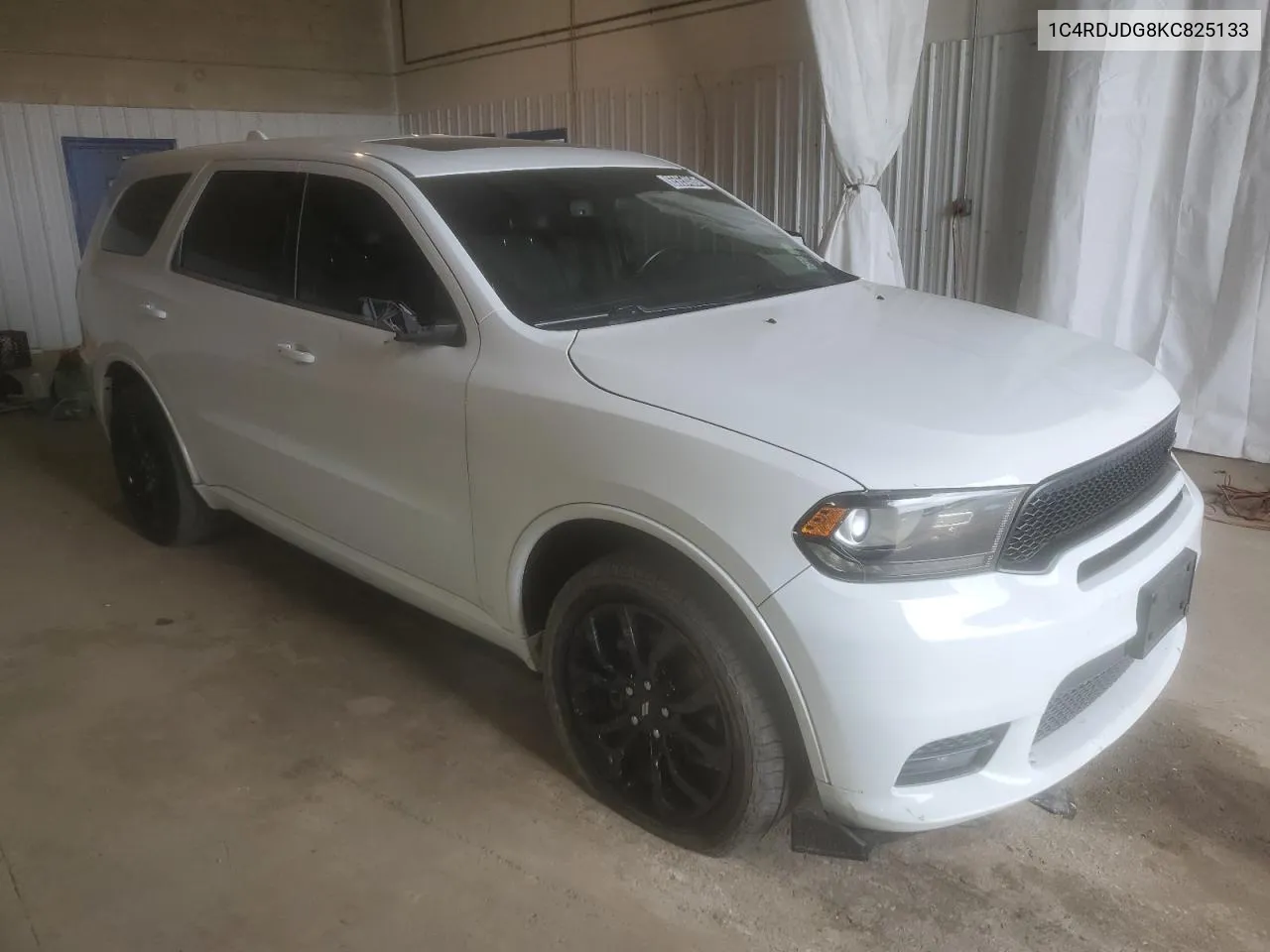 2019 Dodge Durango Gt VIN: 1C4RDJDG8KC825133 Lot: 65654064