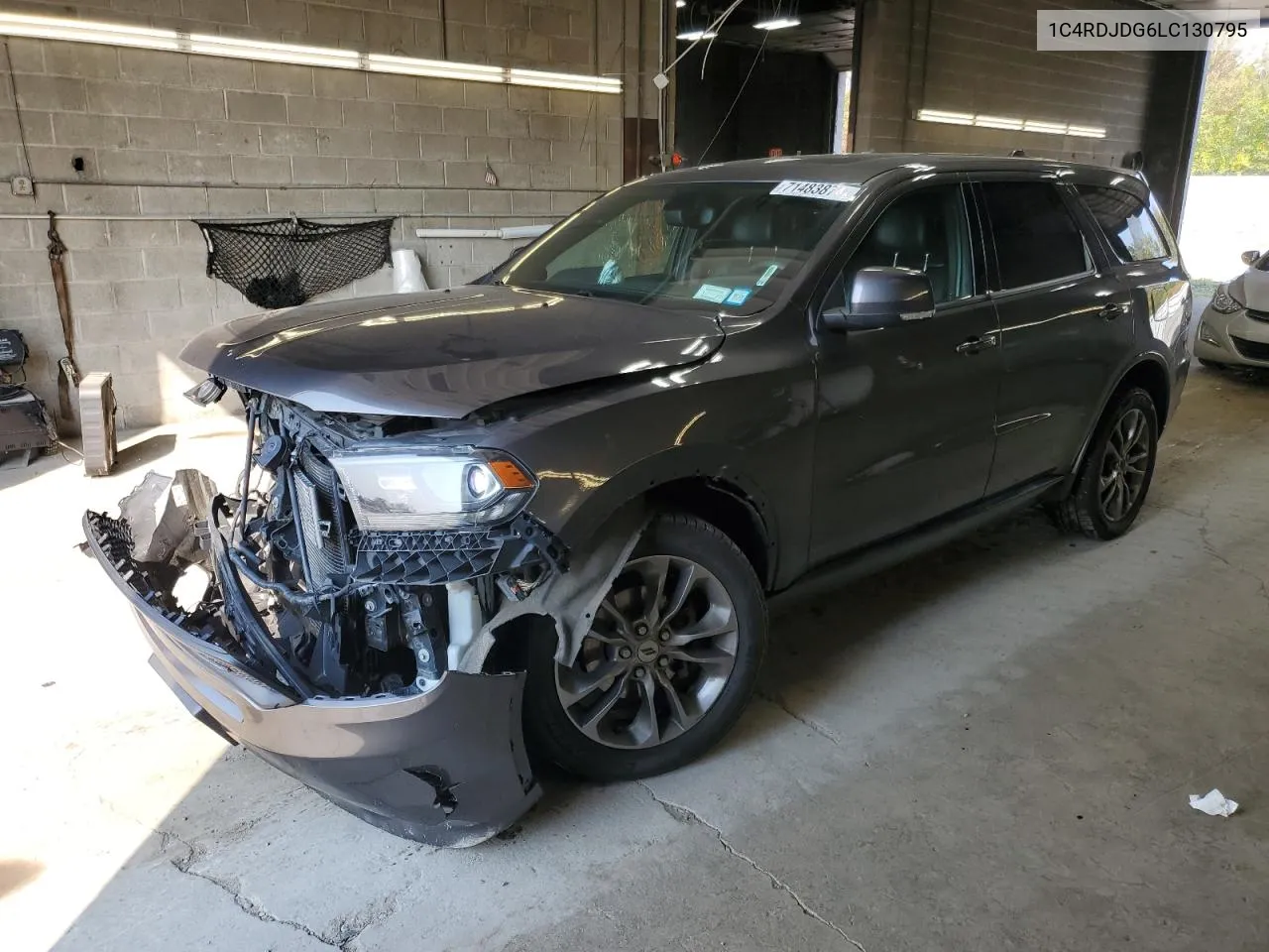 2020 Dodge Durango Gt VIN: 1C4RDJDG6LC130795 Lot: 71483874