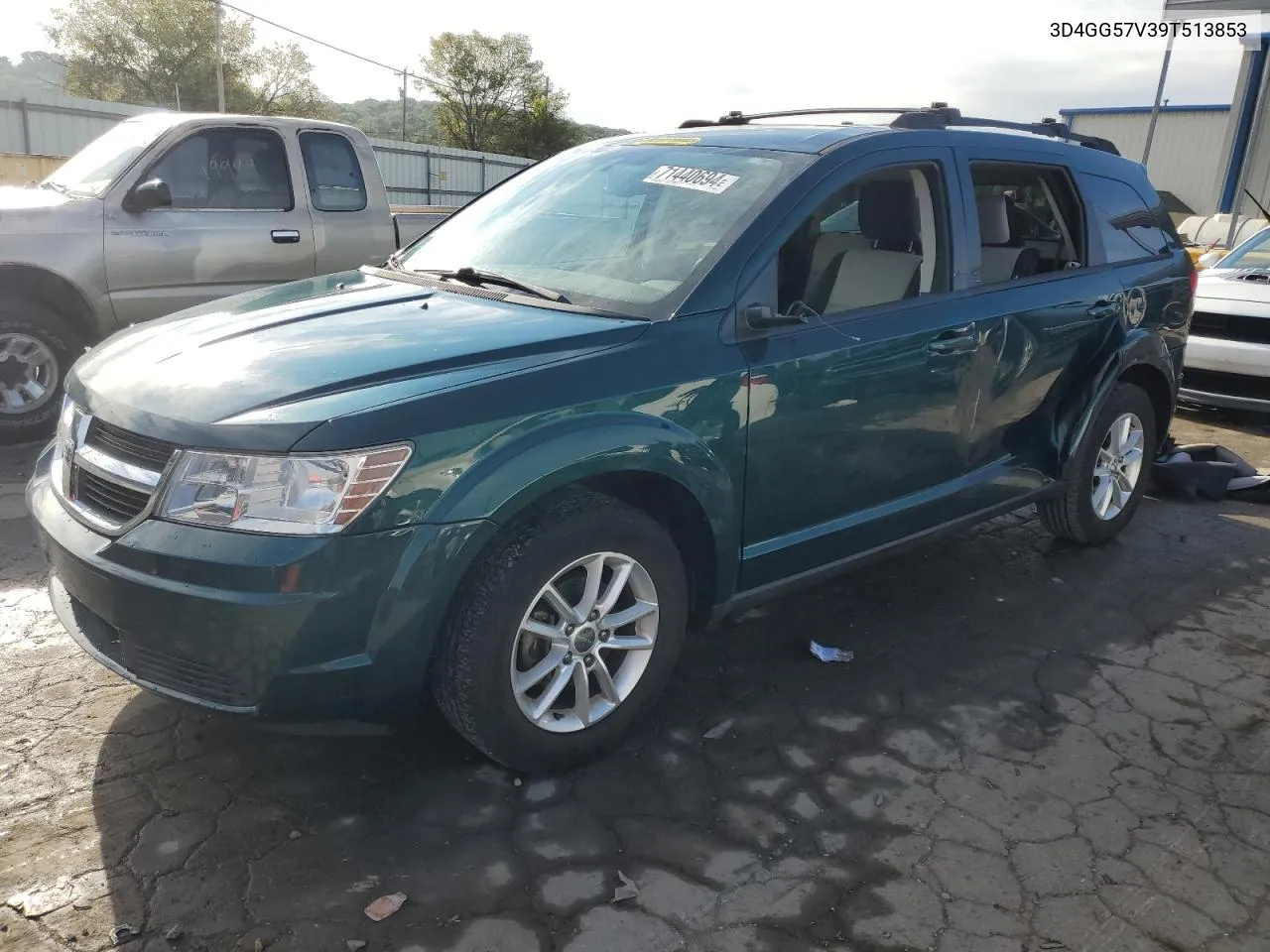 2009 Dodge Journey Sxt VIN: 3D4GG57V39T513853 Lot: 71440694