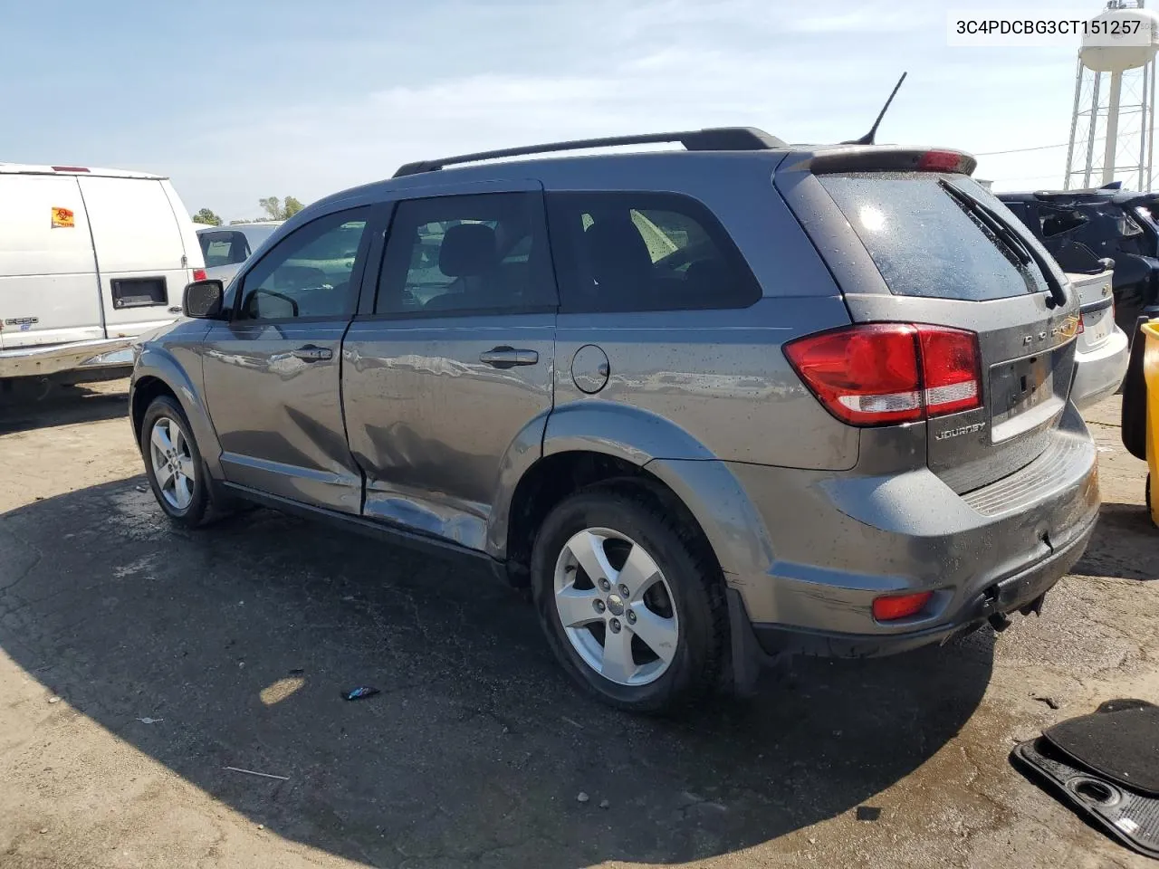 2012 Dodge Journey Sxt VIN: 3C4PDCBG3CT151257 Lot: 71302524