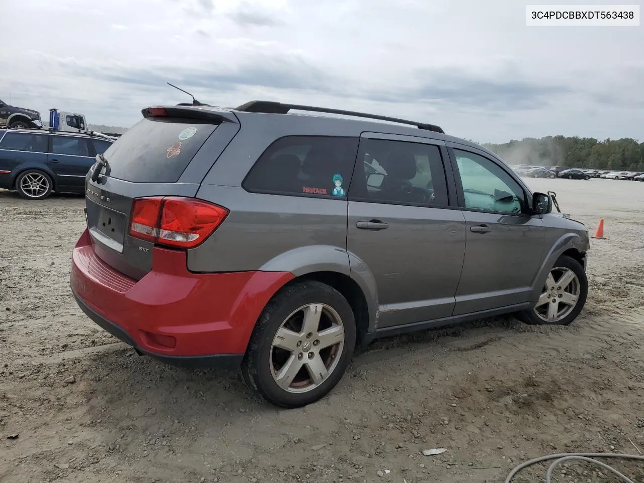 2013 Dodge Journey Sxt VIN: 3C4PDCBBXDT563438 Lot: 71442144