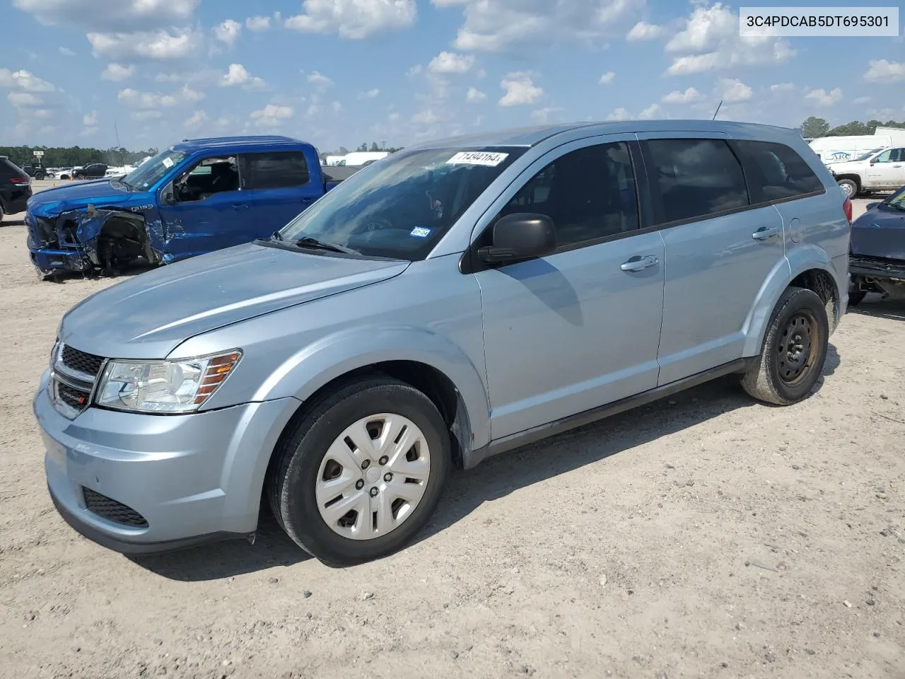 2013 Dodge Journey Se VIN: 3C4PDCAB5DT695301 Lot: 71494164