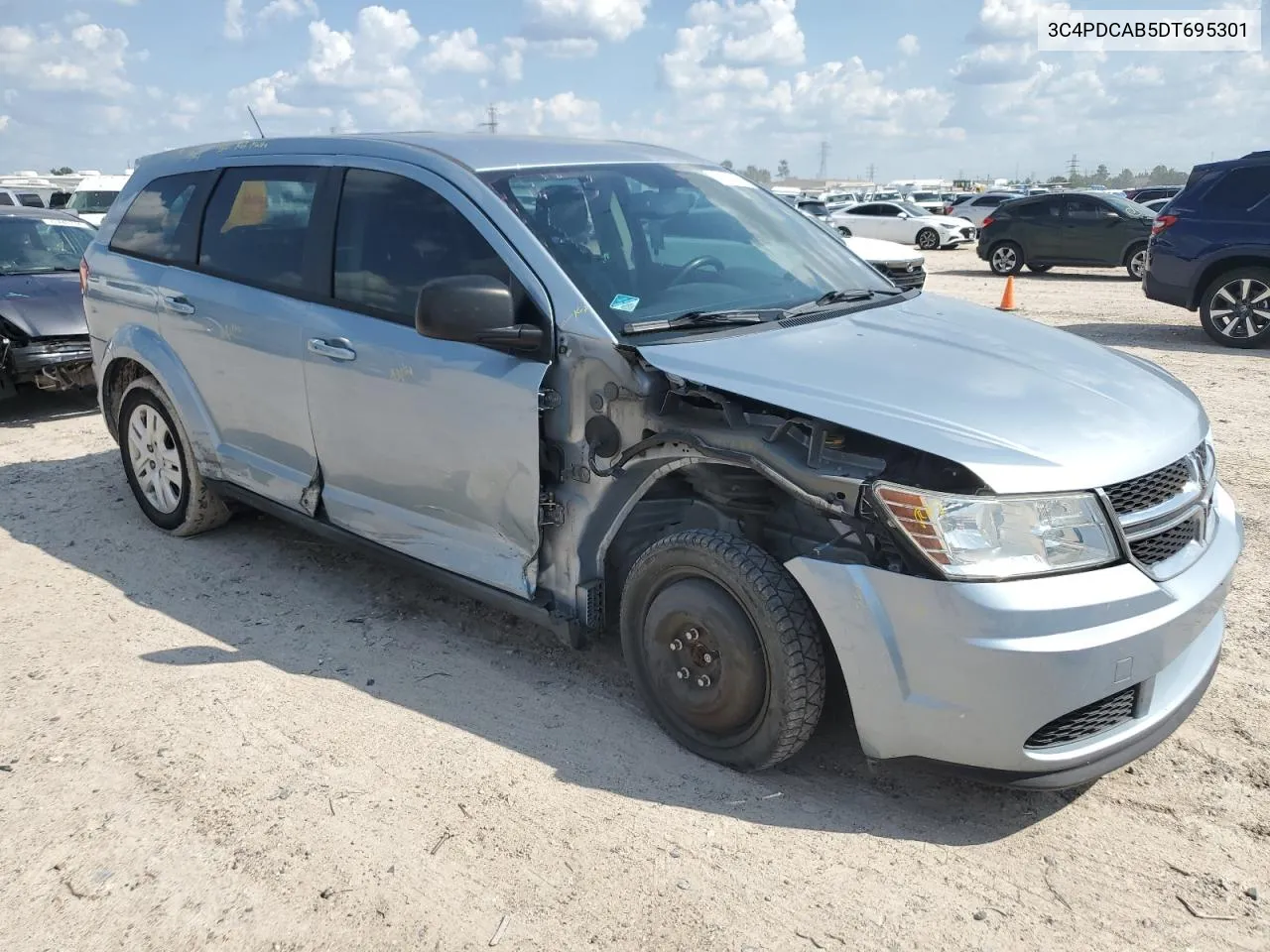 2013 Dodge Journey Se VIN: 3C4PDCAB5DT695301 Lot: 71494164