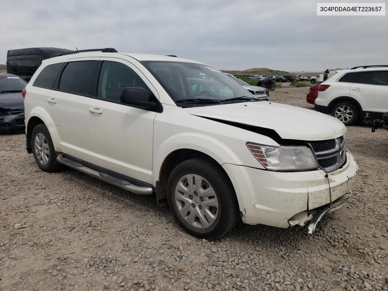 2014 Dodge Journey Se VIN: 3C4PDDAG4ET223657 Lot: 56060064