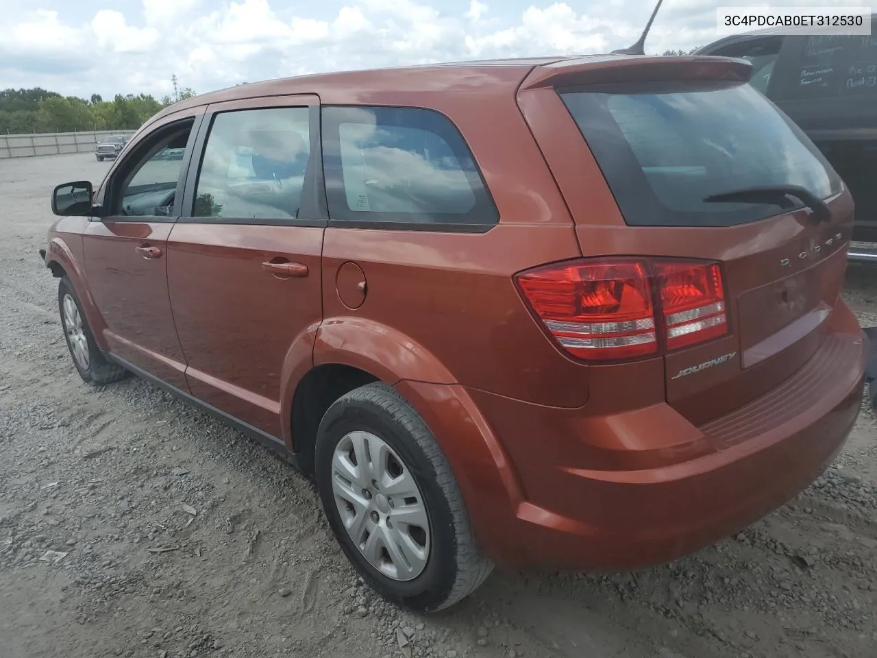 2014 Dodge Journey Se VIN: 3C4PDCAB0ET312530 Lot: 68494464