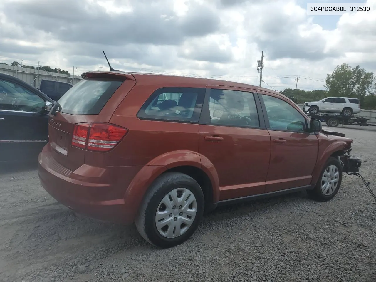 2014 Dodge Journey Se VIN: 3C4PDCAB0ET312530 Lot: 68494464