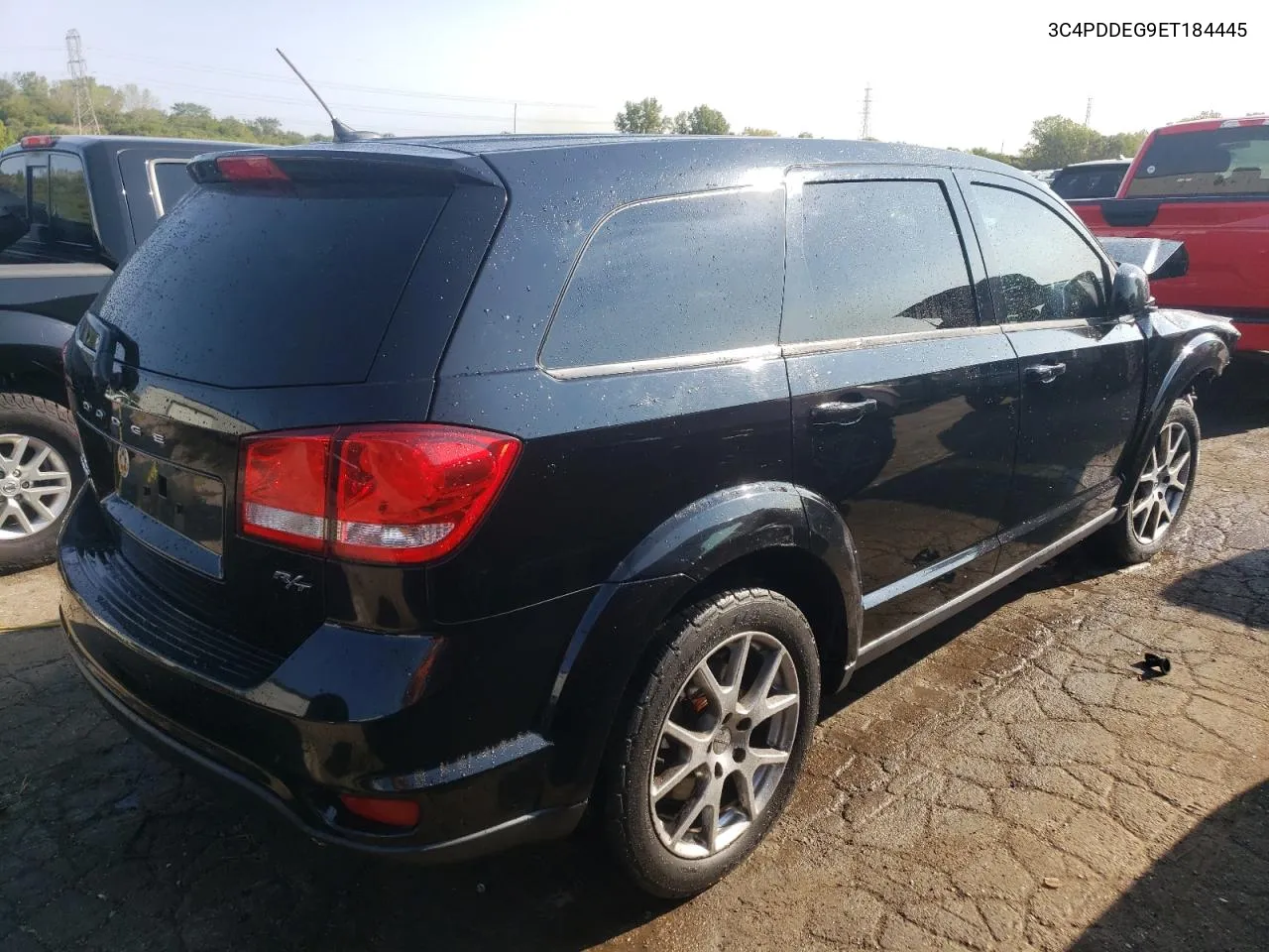 2014 Dodge Journey R/T VIN: 3C4PDDEG9ET184445 Lot: 70870454