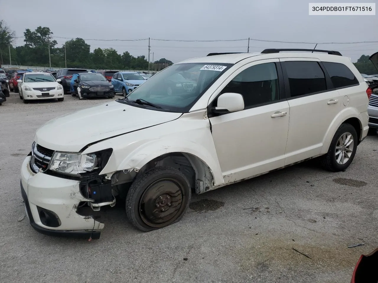 3C4PDDBG1FT671516 2015 Dodge Journey Sxt