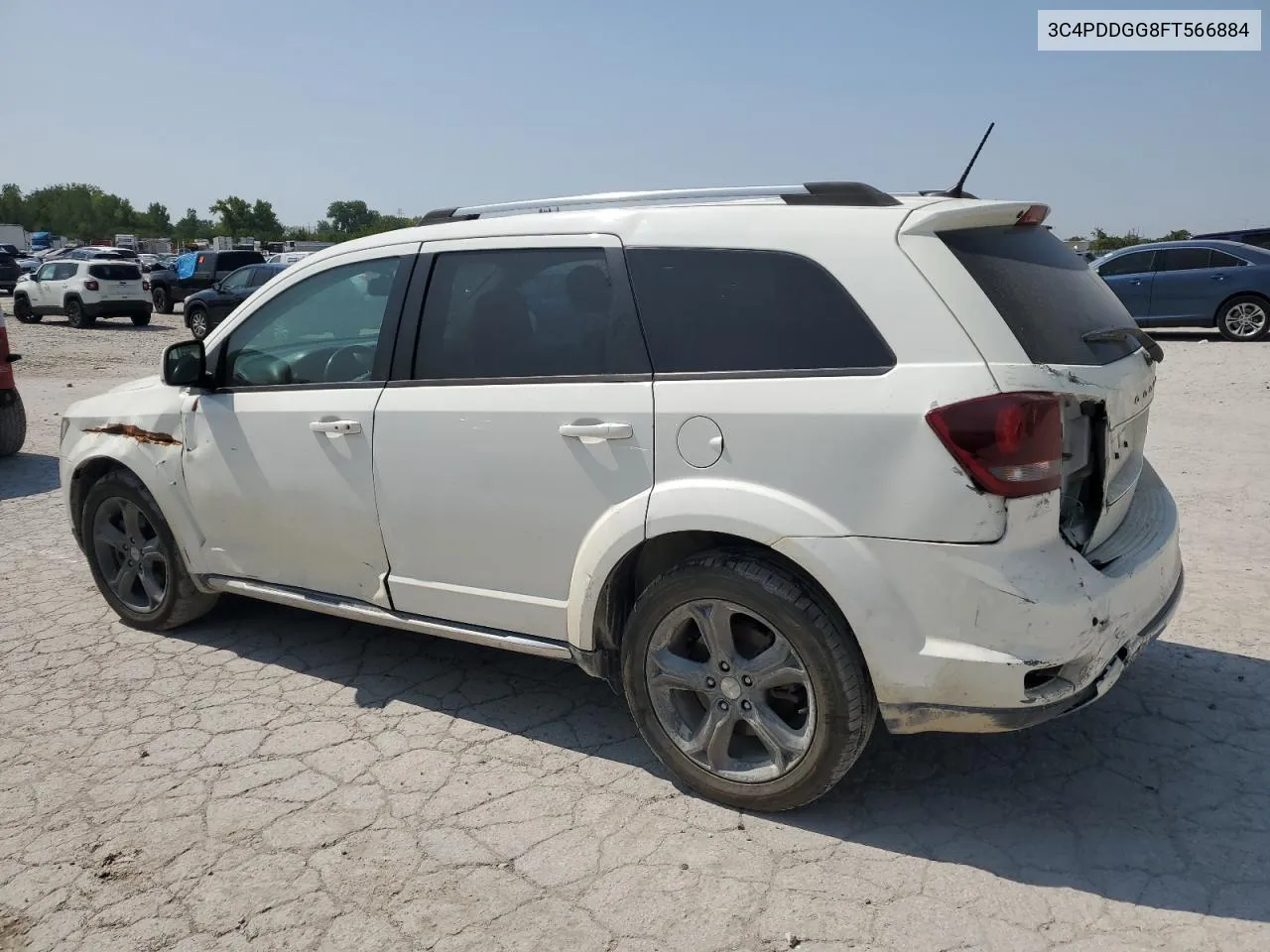 2015 Dodge Journey Crossroad VIN: 3C4PDDGG8FT566884 Lot: 70843664