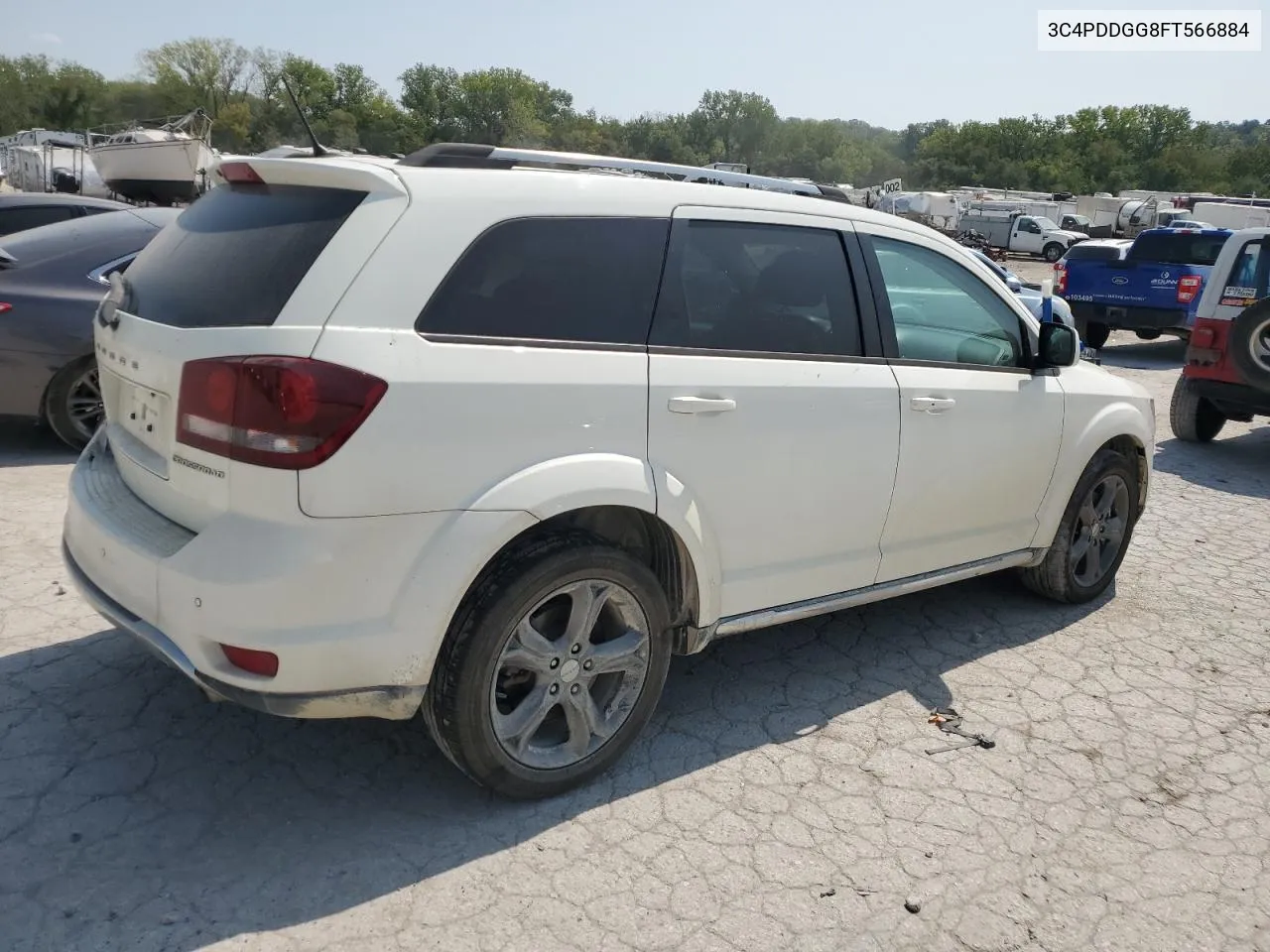 2015 Dodge Journey Crossroad VIN: 3C4PDDGG8FT566884 Lot: 70843664