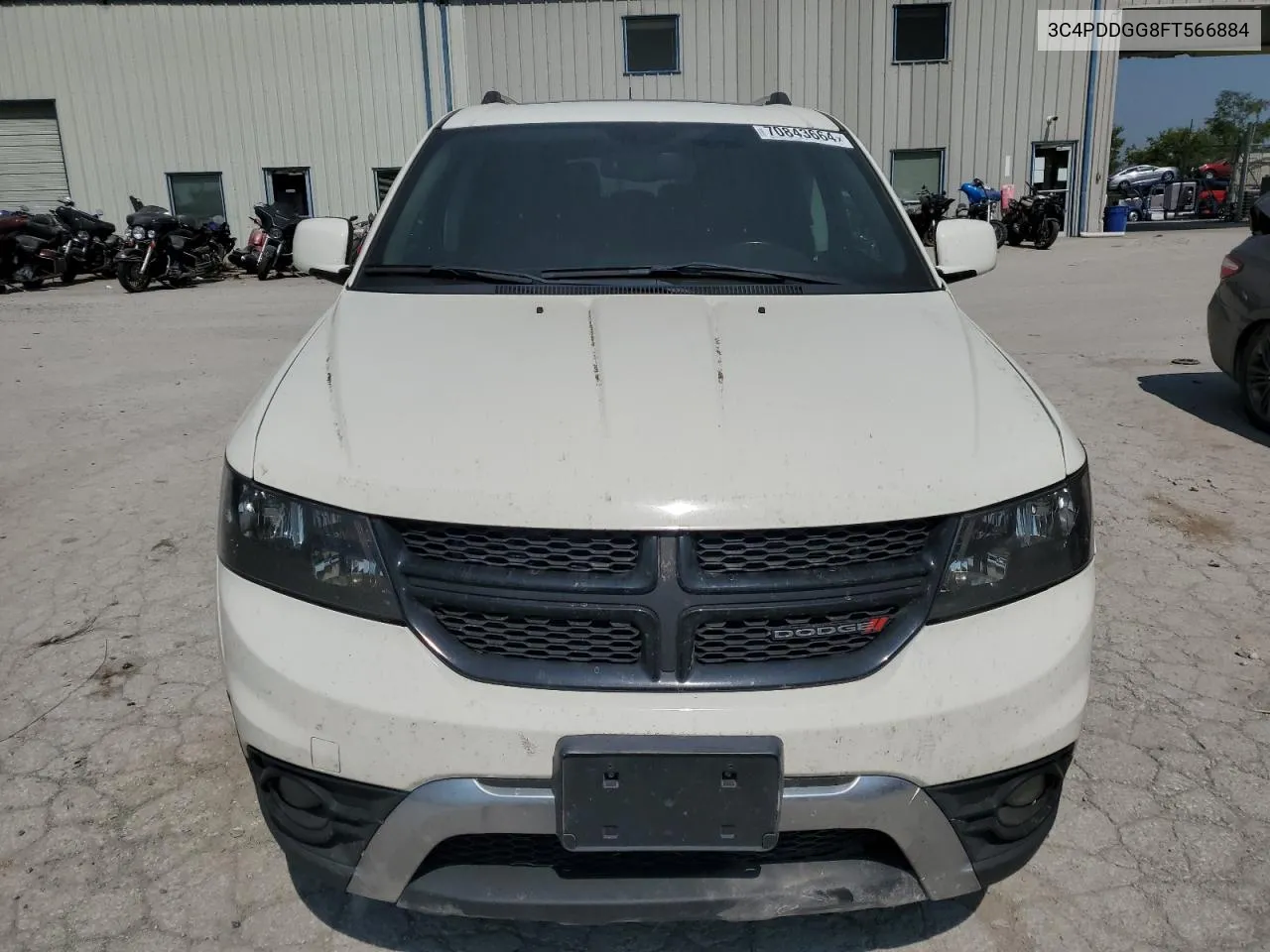 2015 Dodge Journey Crossroad VIN: 3C4PDDGG8FT566884 Lot: 70843664