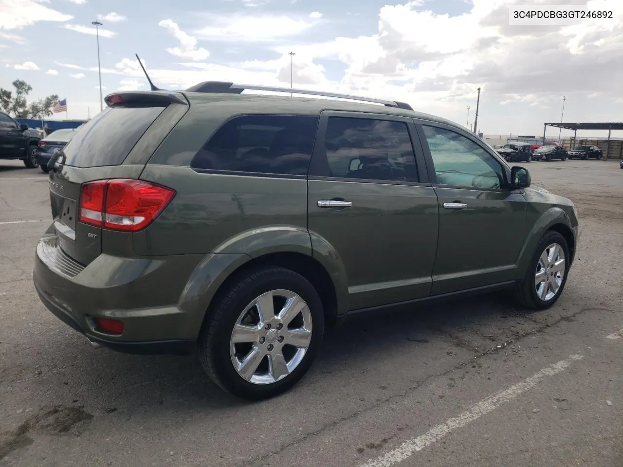 2016 Dodge Journey Sxt VIN: 3C4PDCBG3GT246892 Lot: 67367724