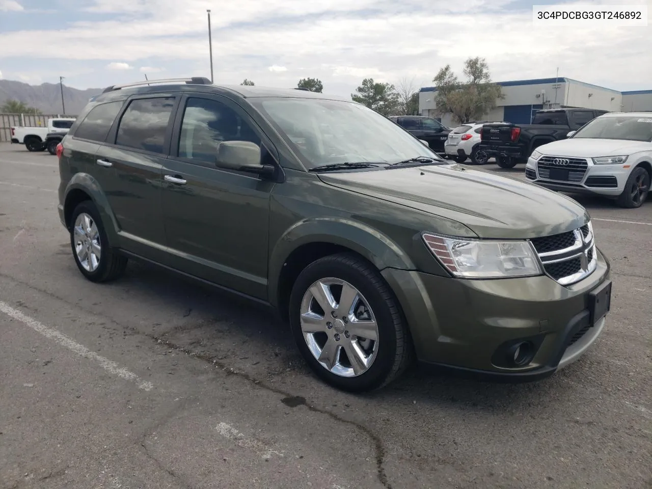 2016 Dodge Journey Sxt VIN: 3C4PDCBG3GT246892 Lot: 67367724