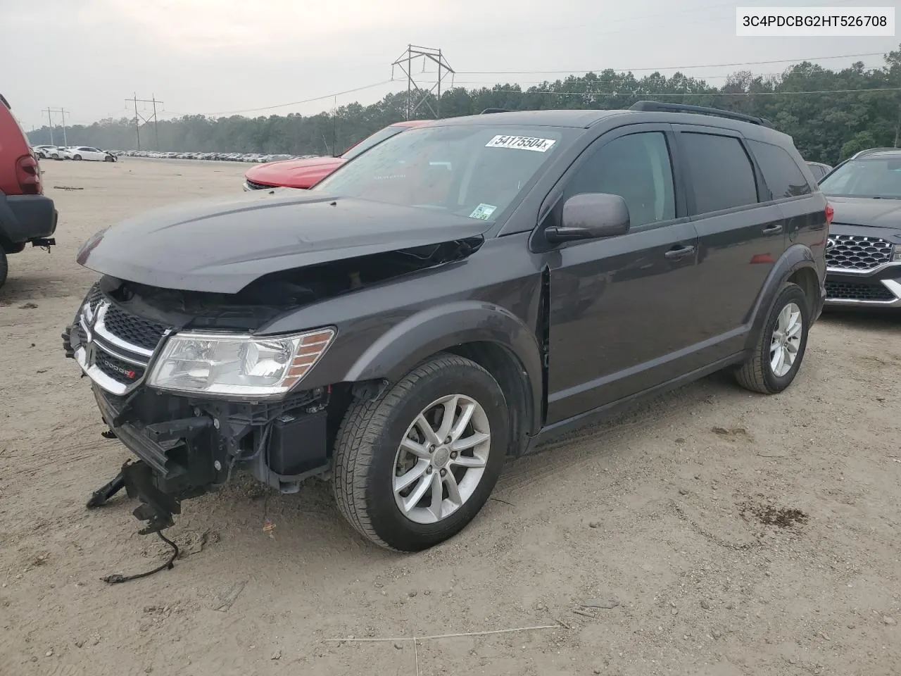 3C4PDCBG2HT526708 2017 Dodge Journey Sxt