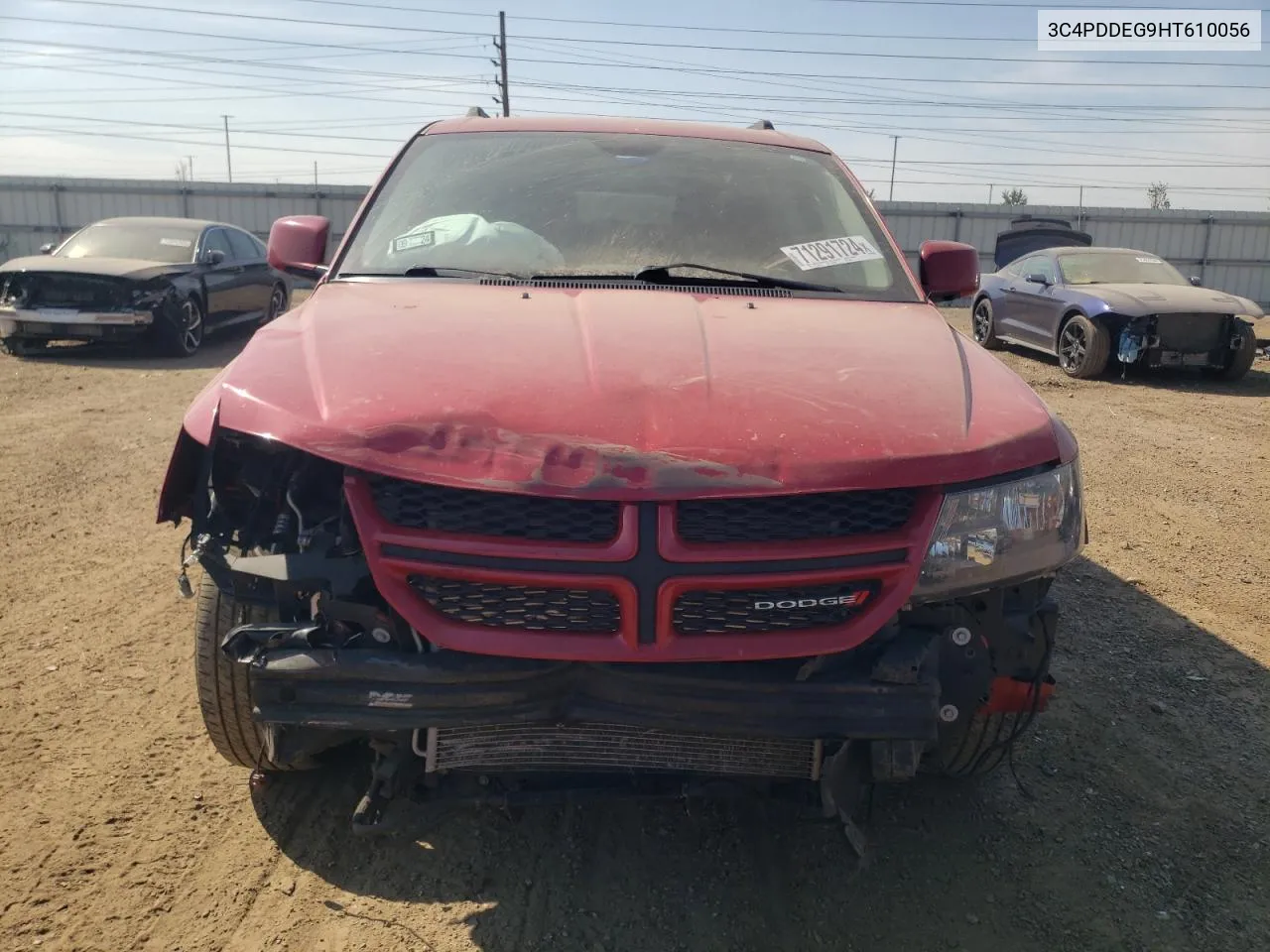 2017 Dodge Journey Gt VIN: 3C4PDDEG9HT610056 Lot: 71291724