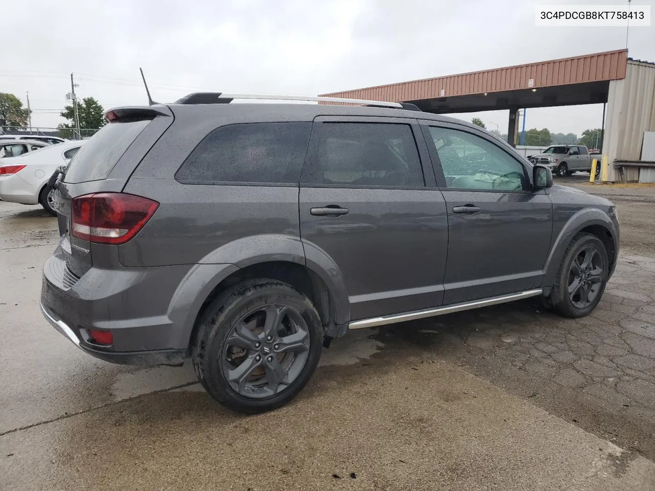 3C4PDCGB8KT758413 2019 Dodge Journey Crossroad