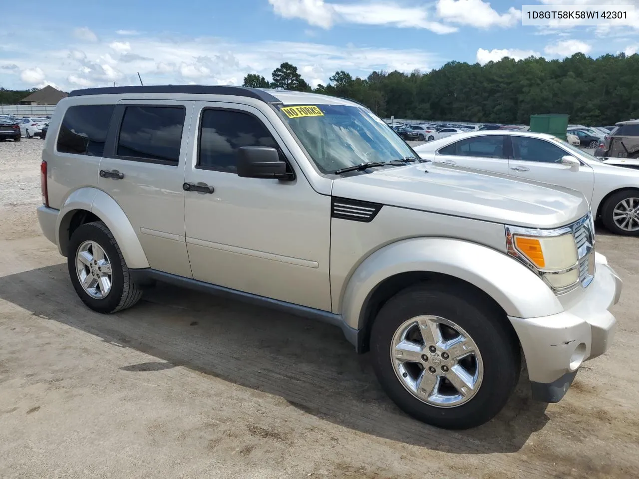 1D8GT58K58W142301 2008 Dodge Nitro Slt