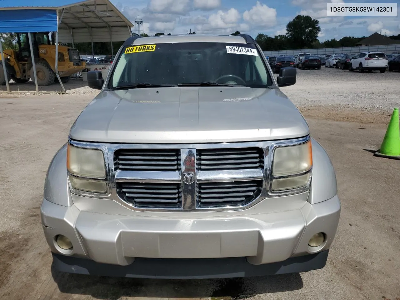 2008 Dodge Nitro Slt VIN: 1D8GT58K58W142301 Lot: 69402344