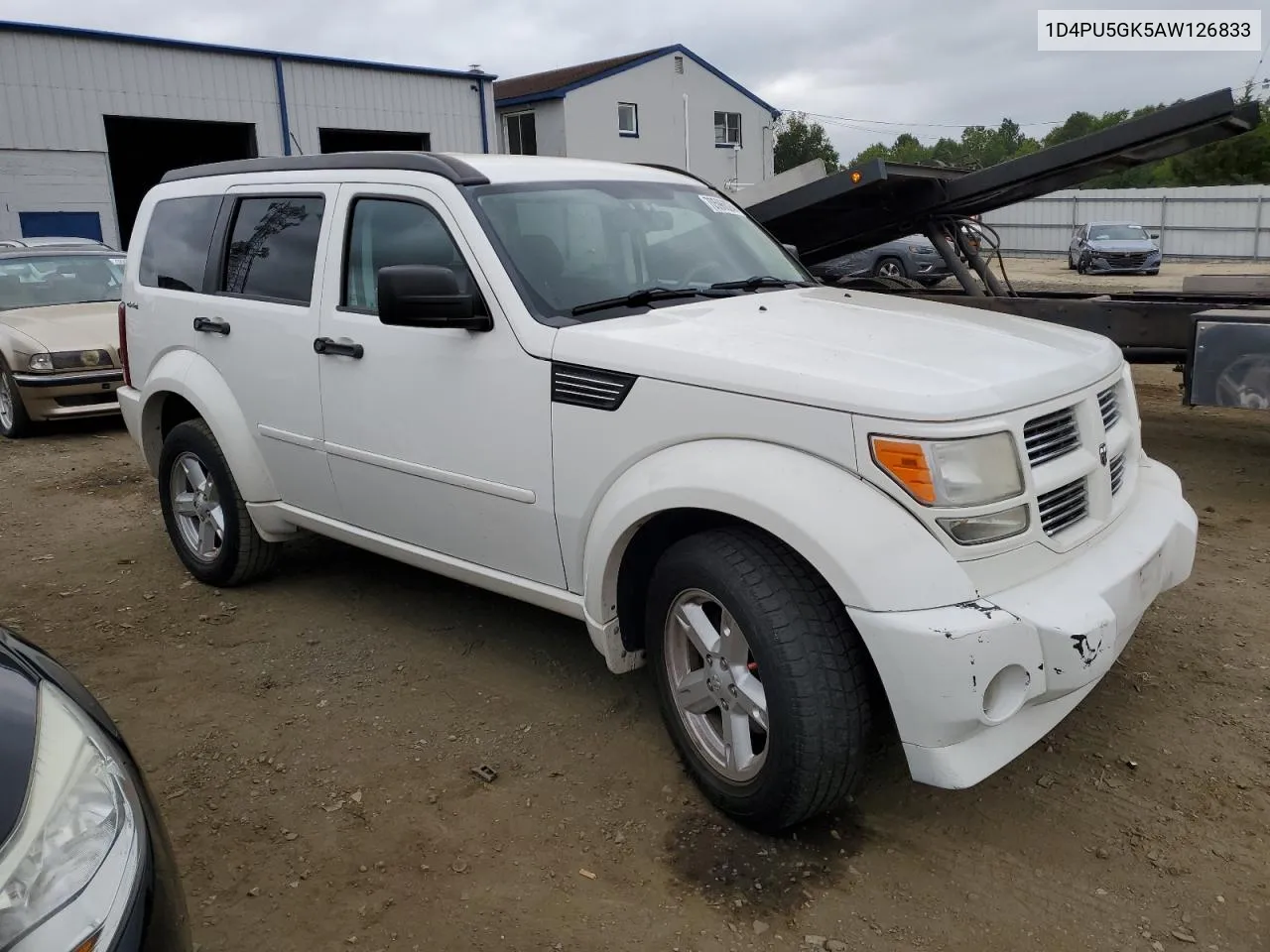 2010 Dodge Nitro Sxt VIN: 1D4PU5GK5AW126833 Lot: 70596024