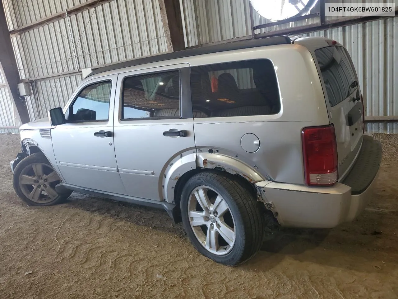 2011 Dodge Nitro Heat VIN: 1D4PT4GK6BW601825 Lot: 66443564