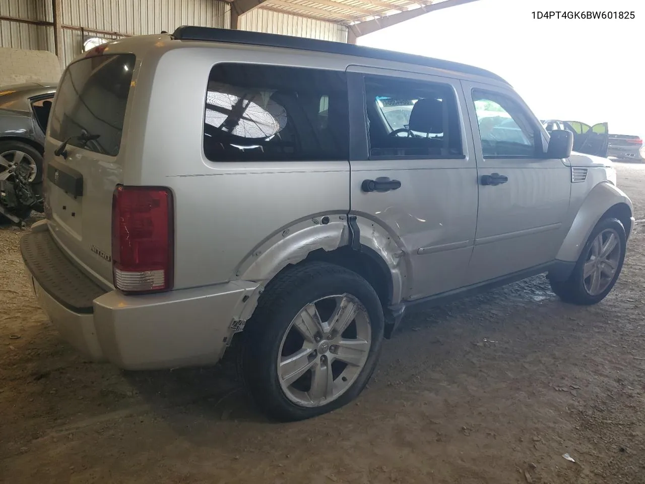 2011 Dodge Nitro Heat VIN: 1D4PT4GK6BW601825 Lot: 66443564