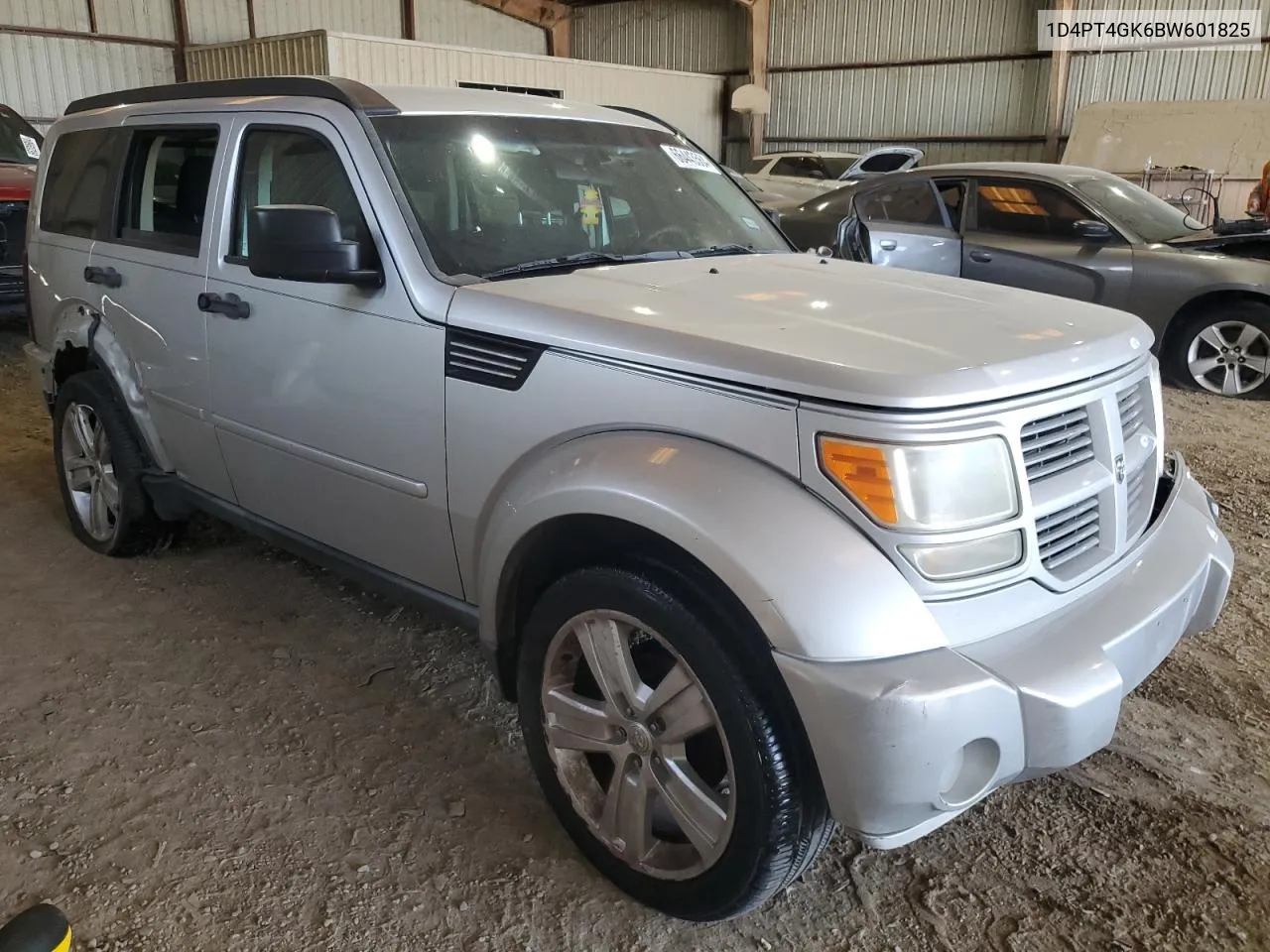 2011 Dodge Nitro Heat VIN: 1D4PT4GK6BW601825 Lot: 66443564