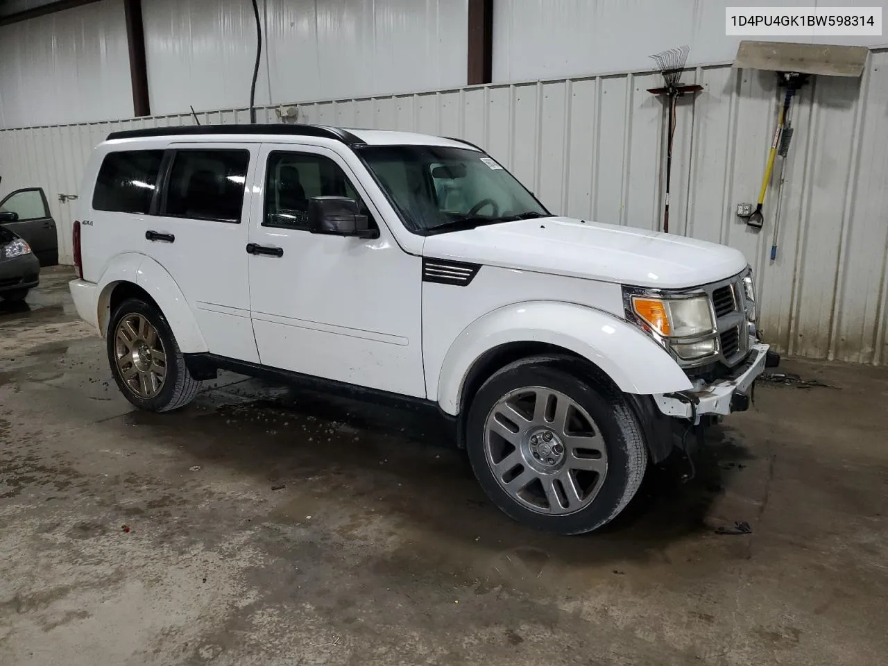 2011 Dodge Nitro Heat VIN: 1D4PU4GK1BW598314 Lot: 69631404