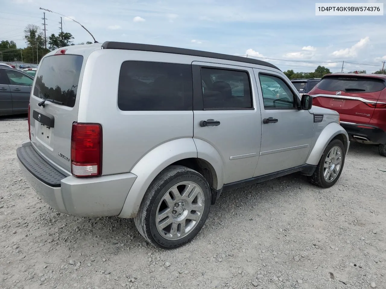 2011 Dodge Nitro Heat VIN: 1D4PT4GK9BW574376 Lot: 69645294