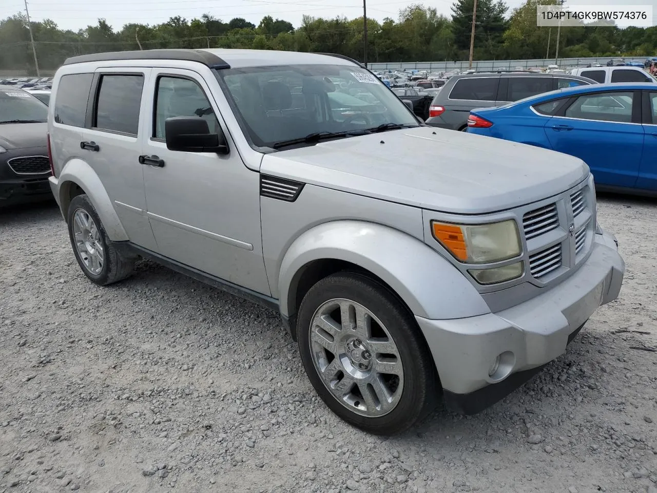 2011 Dodge Nitro Heat VIN: 1D4PT4GK9BW574376 Lot: 69645294