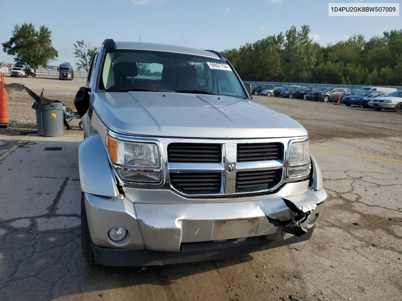 2011 Dodge Nitro Se VIN: 1D4PU2GK8BW507009 Lot: 69697754