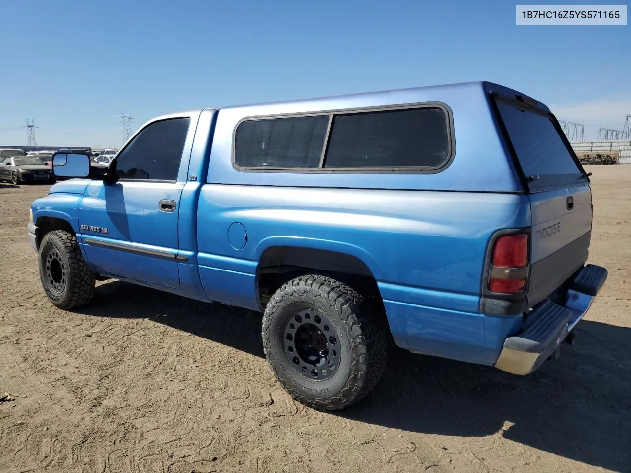 1B7HC16Z5YS571165 2000 Dodge Ram 1500