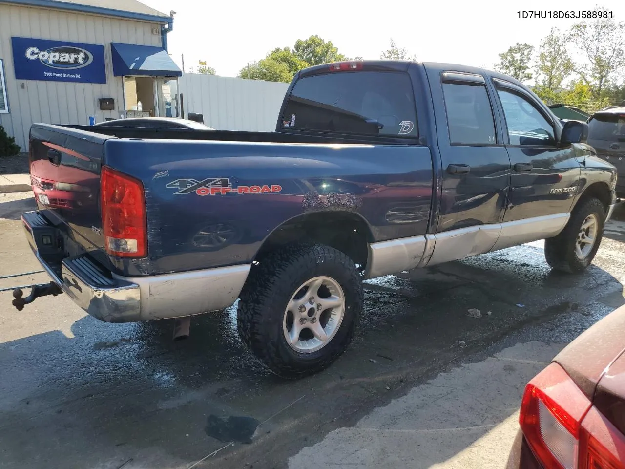 1D7HU18D63J588981 2003 Dodge Ram 1500 St