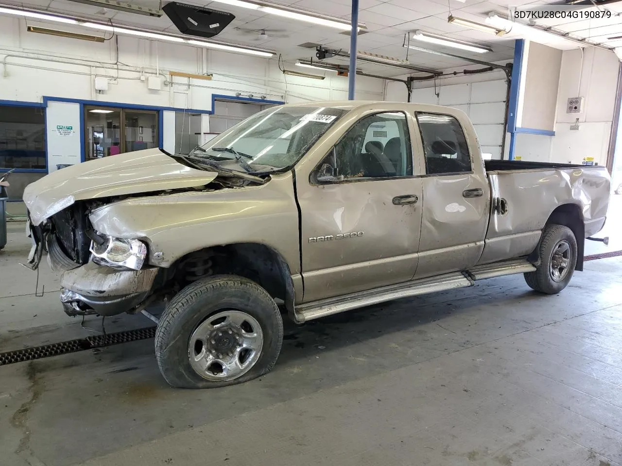 2004 Dodge Ram 2500 St VIN: 3D7KU28C04G190879 Lot: 61520874