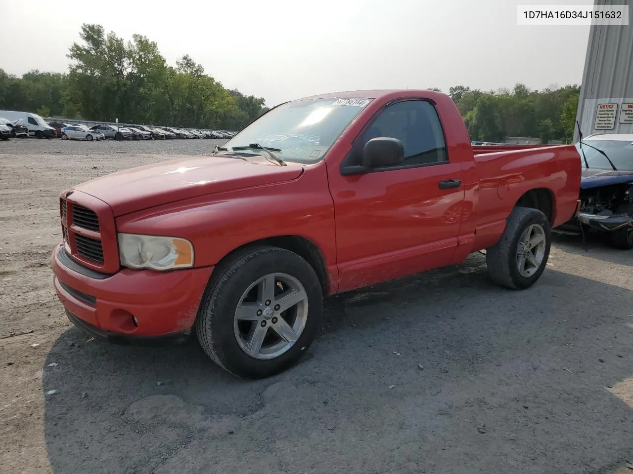 1D7HA16D34J151632 2004 Dodge Ram 1500 St