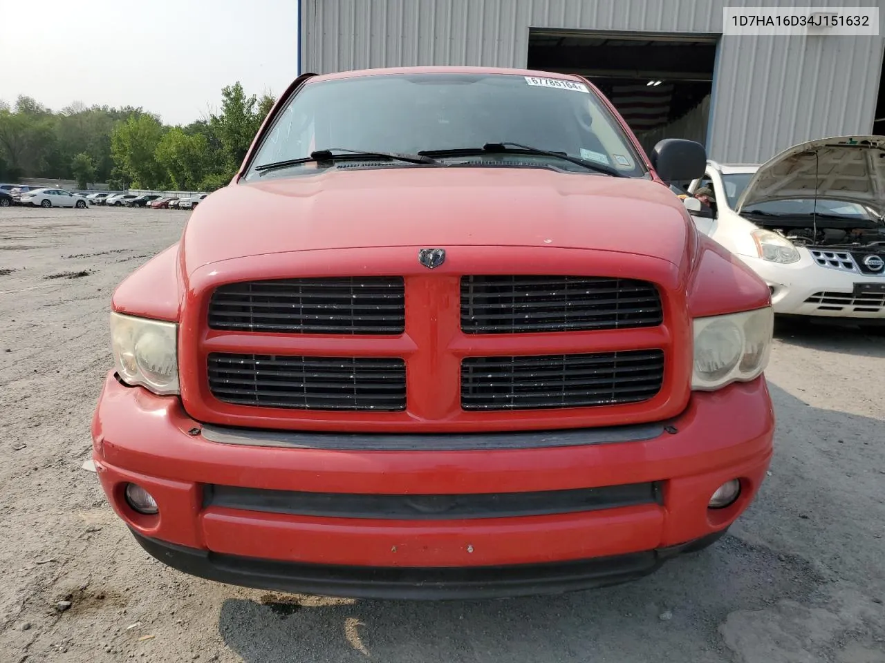 2004 Dodge Ram 1500 St VIN: 1D7HA16D34J151632 Lot: 67785164