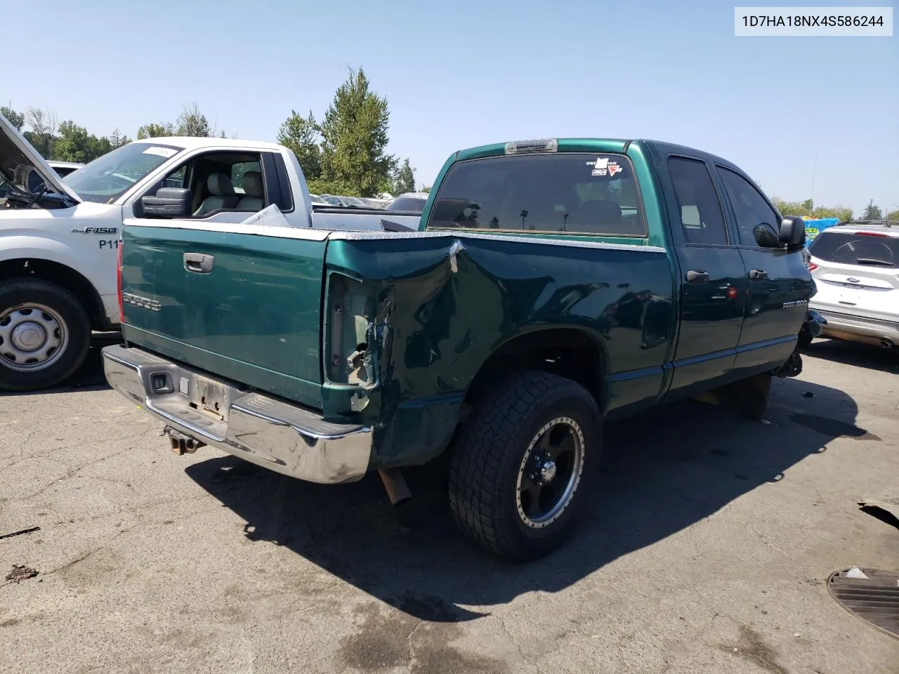 2004 Dodge Ram 1500 St VIN: 1D7HA18NX4S586244 Lot: 69069674