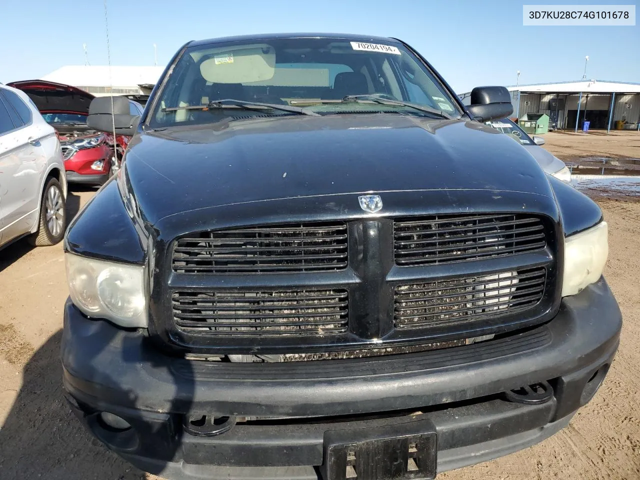 2004 Dodge Ram 2500 St VIN: 3D7KU28C74G101678 Lot: 70204194