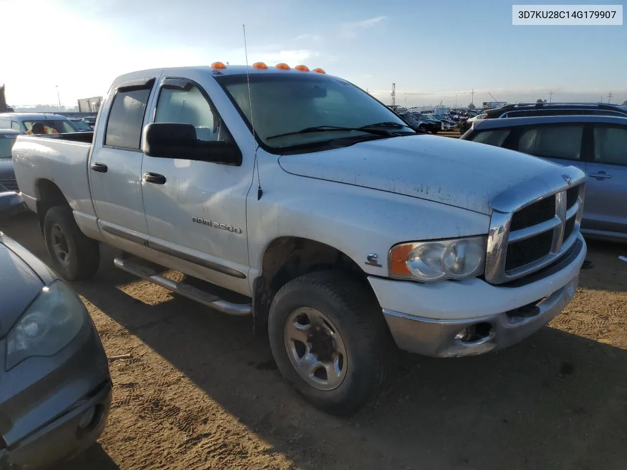 2004 Dodge Ram 2500 St VIN: 3D7KU28C14G179907 Lot: 71664044